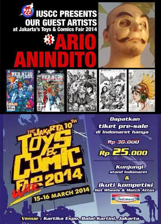 The Jakarta Toys Comics Fair 2014 Kartika Expo Balai Kartini March 15 16