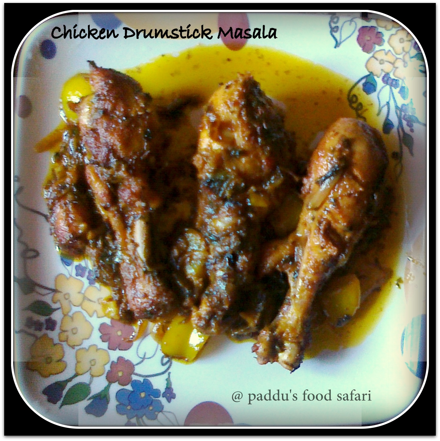 gHara javaN (Home Food) Chicken Drumstick Masala