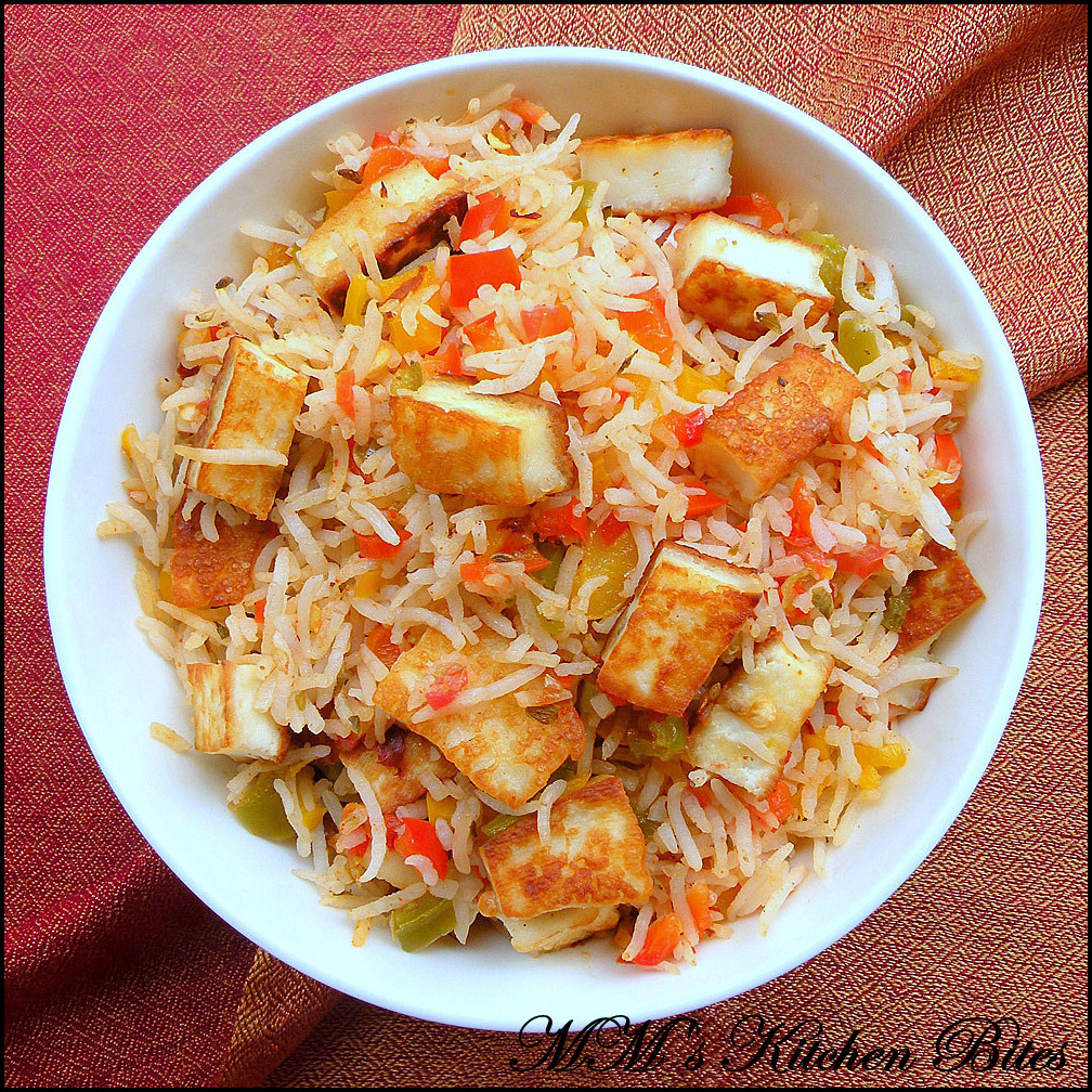 MM's Kitchen Bites Cottage Cheese Fried Rice...Hungry Kya??
