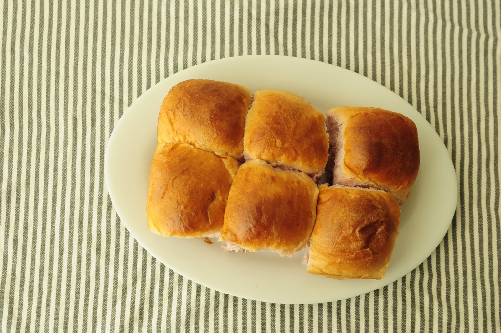 Asian Family Recipes Purple Yam / Taro Bread