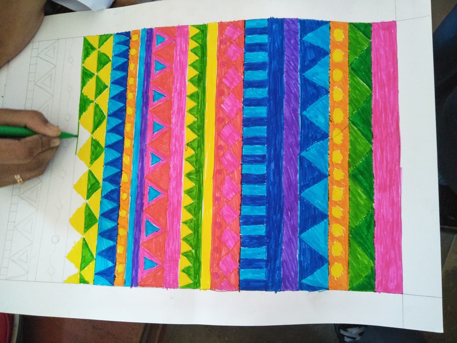 Pelita Bandung Raya Pbr Gambar Batik Full Color Termudah Abstrak