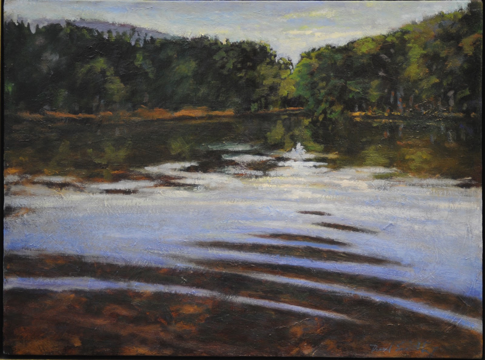 The Gilmore Art Gallery at the Peacham LIbrary in Peacham, Vermont