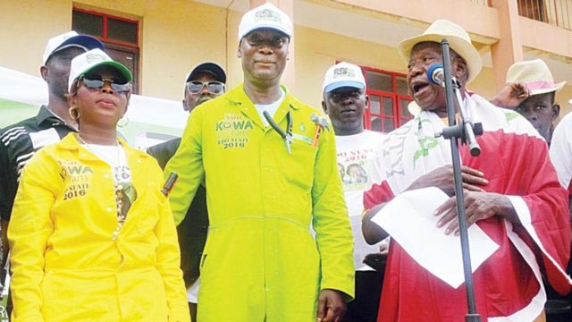 KOWA party denies supporting PDP candidate at Edo State elections KOWA party denies supporting PDP candidate at Edo State elections