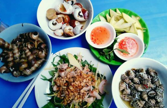 Hải sản ở Quy Nhơn