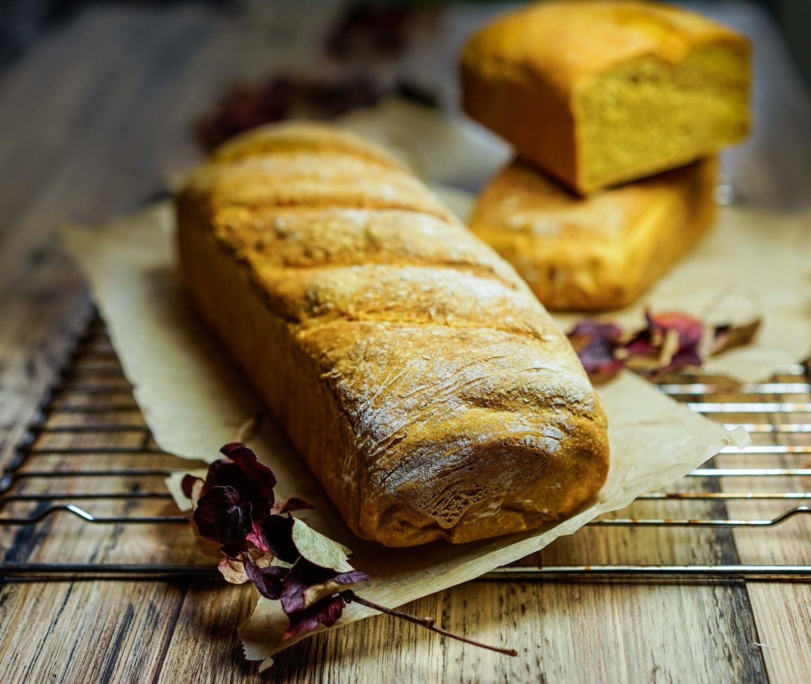 stuttgartcooking: Kürbis-Brot mit Dinkelmehl gebacken