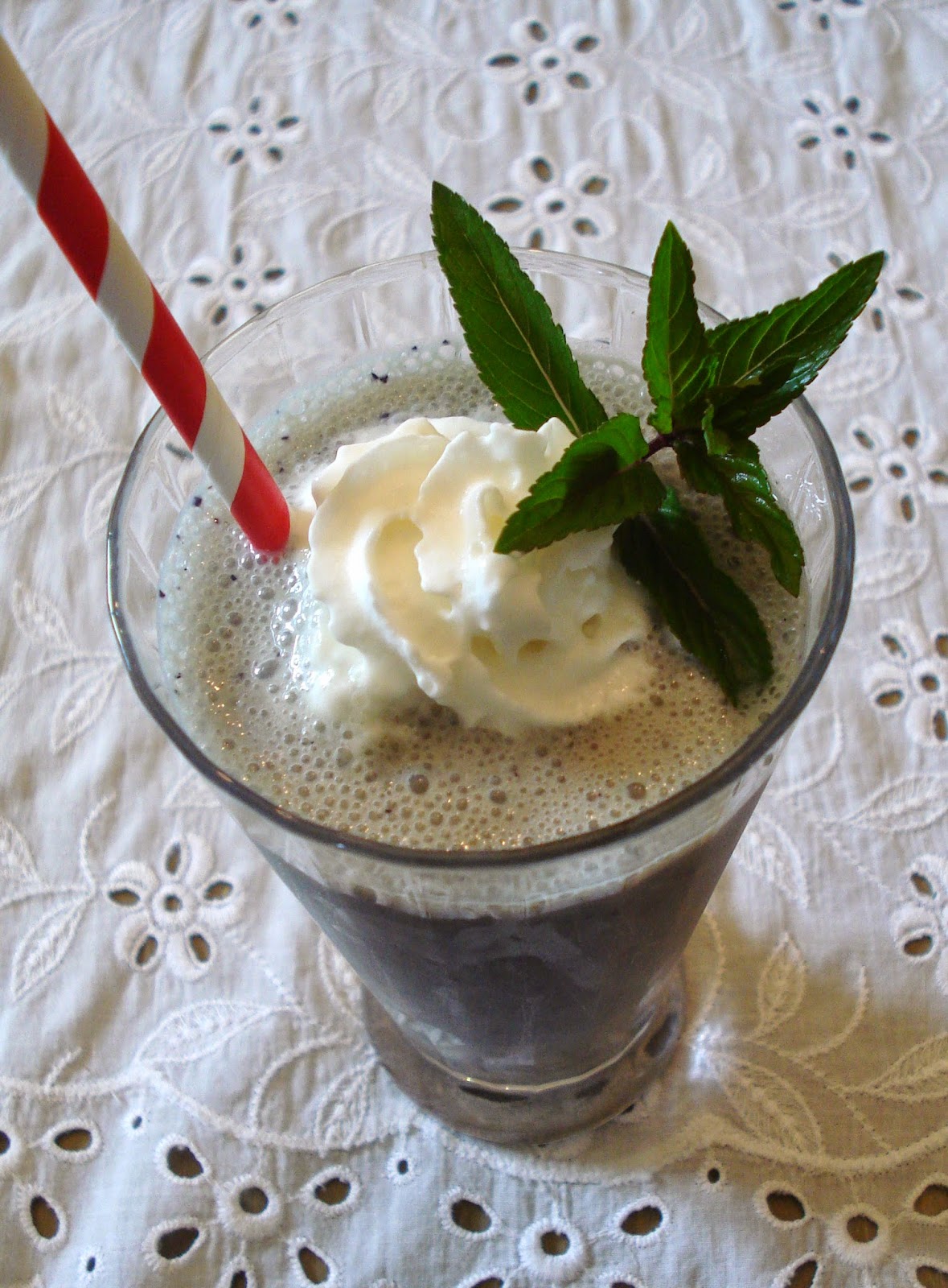 Blueberry pineapple smoothie