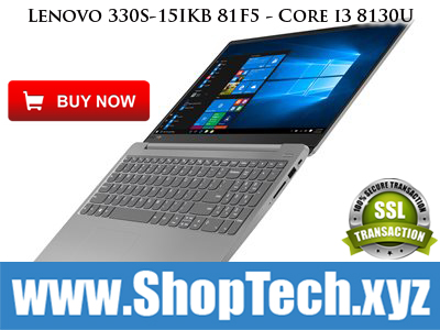 Lenovo 330S-15IKB 81F5 - Core i3 (ShopTech.xyz) #ShopTechxyz - RJO Ventures, Inc.