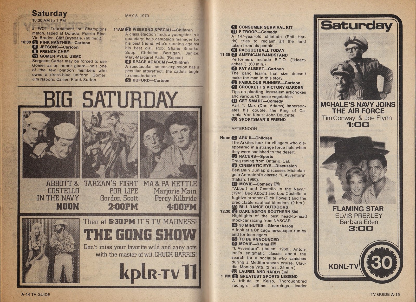 Garage Sale Finds: What was on TV May 13th through 19th, 1978