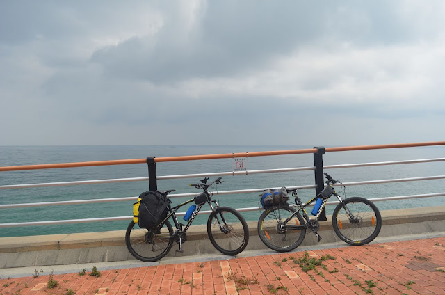 Велопоход вдоль Восточного (Японского) моря Южной Кореи