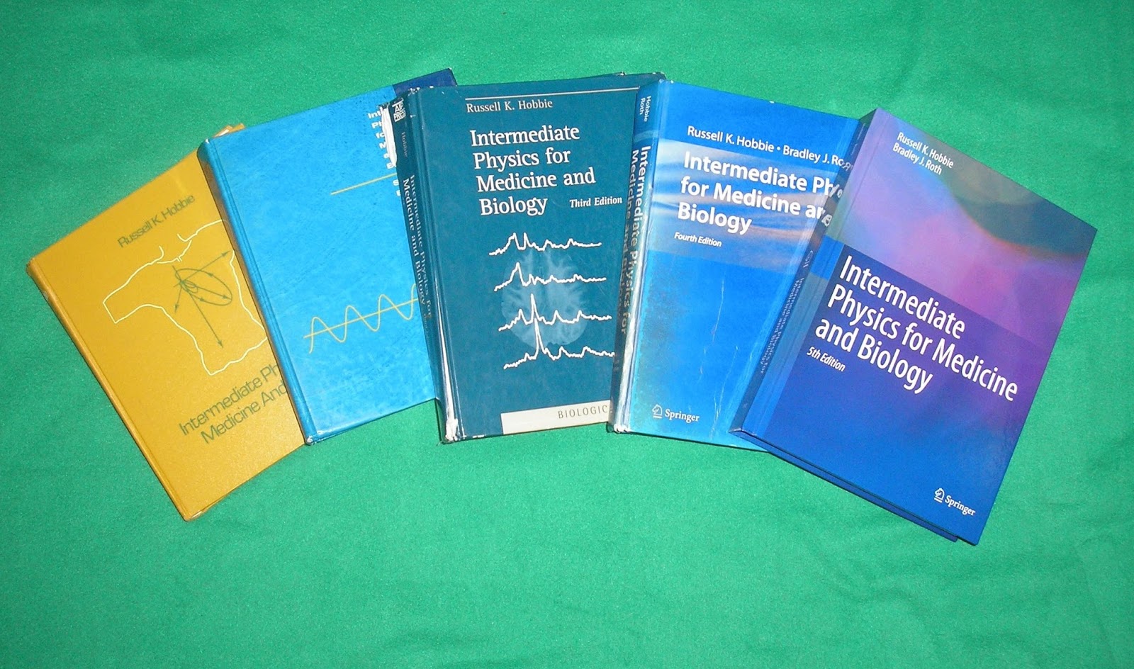 Intermediate Physics for Medicine and Biology: Five Generations