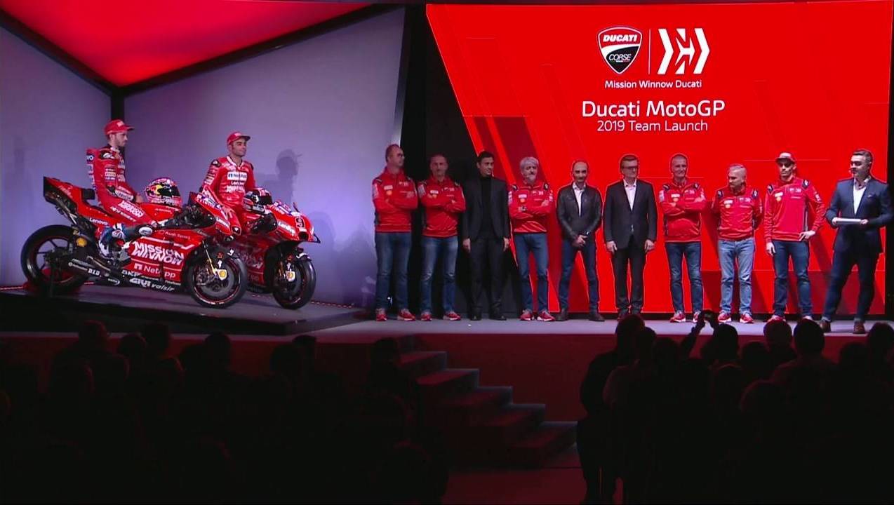 MotoGP : Tim pabrikan Ducati resmi perkenalkan Livery baru untuk musim 2019