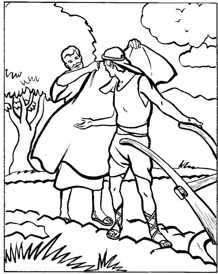 ELÍAS ES LLEVADO AL CIELO