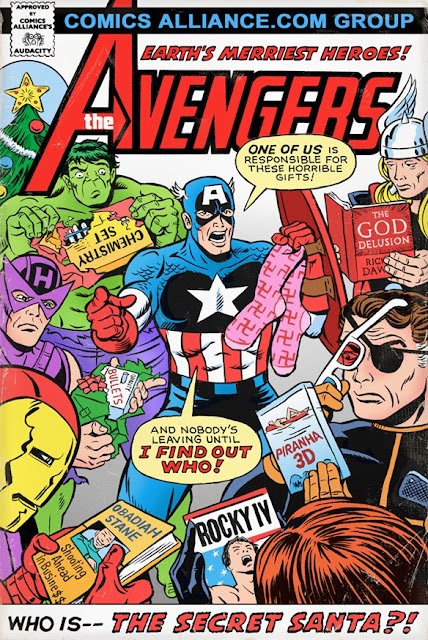 fake Avengers cover