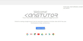 Berhasil Membuat Email 