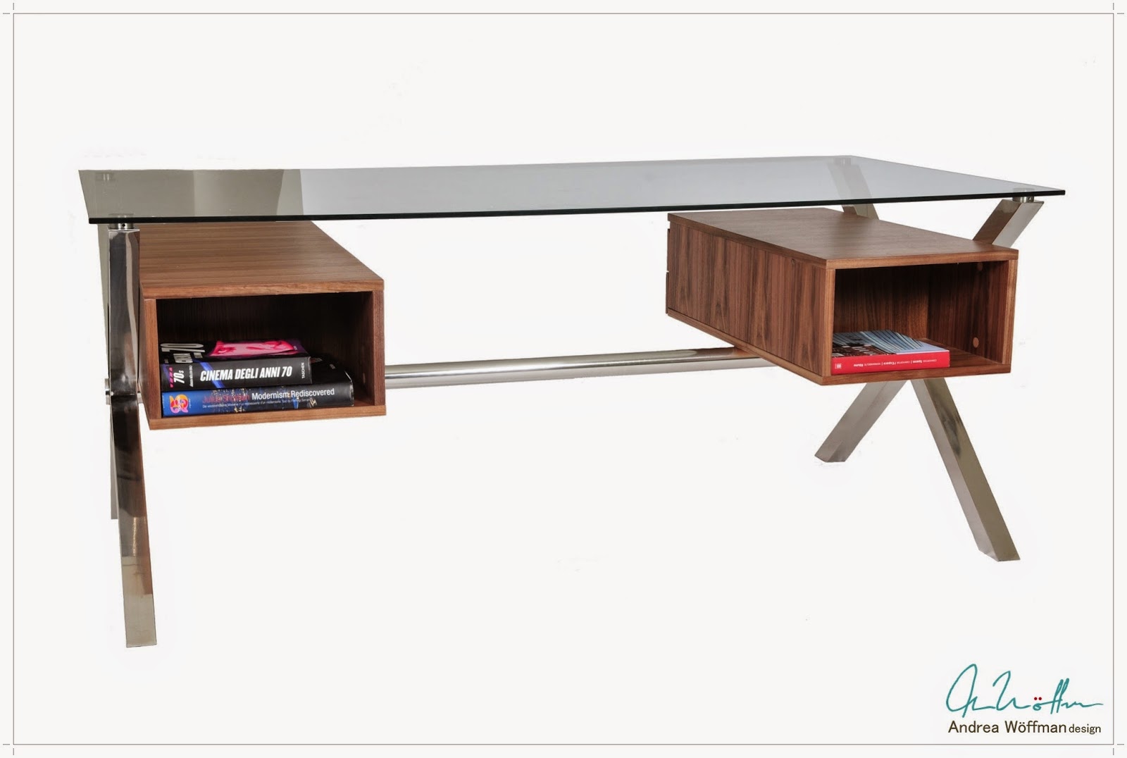 amoblamientos y productos Andrea Wöffman: Escritorio moderno metal