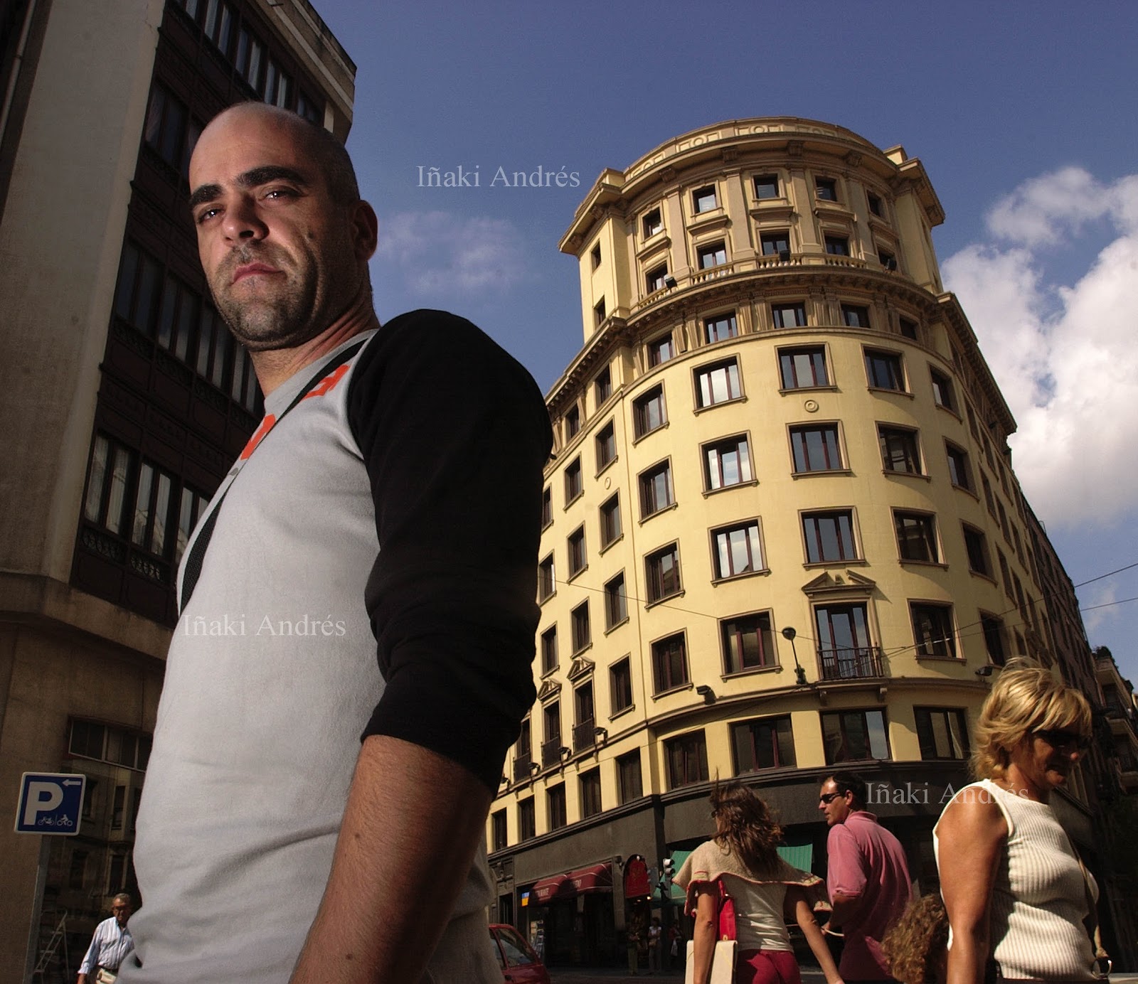 Iñaki Andrés: El actor Luis Tosar. 
