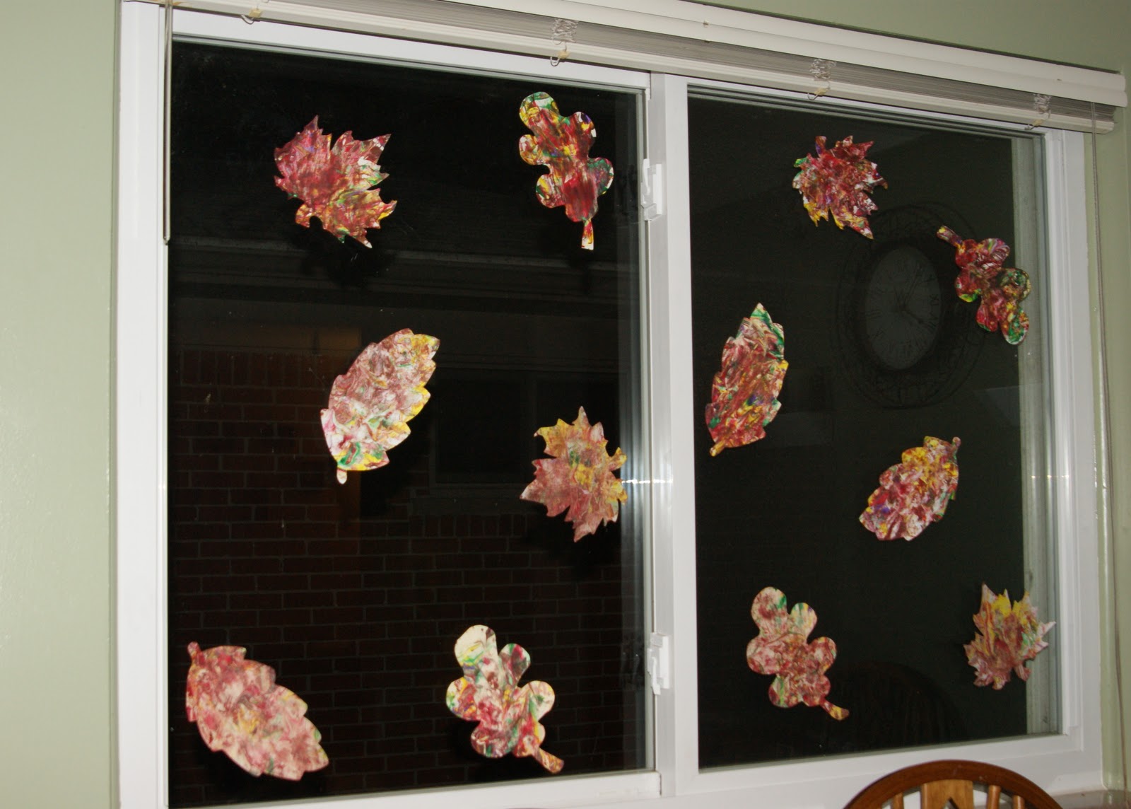 Raising Leafs Make It Monday Shaving Cream Leaves