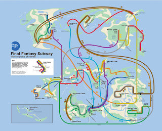mapa metrô game final fantasy