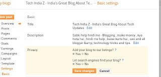 Basic Setting blogger Blogger Ki Full Basic SEO Setting Kaise Kare : Blog Setup Guide