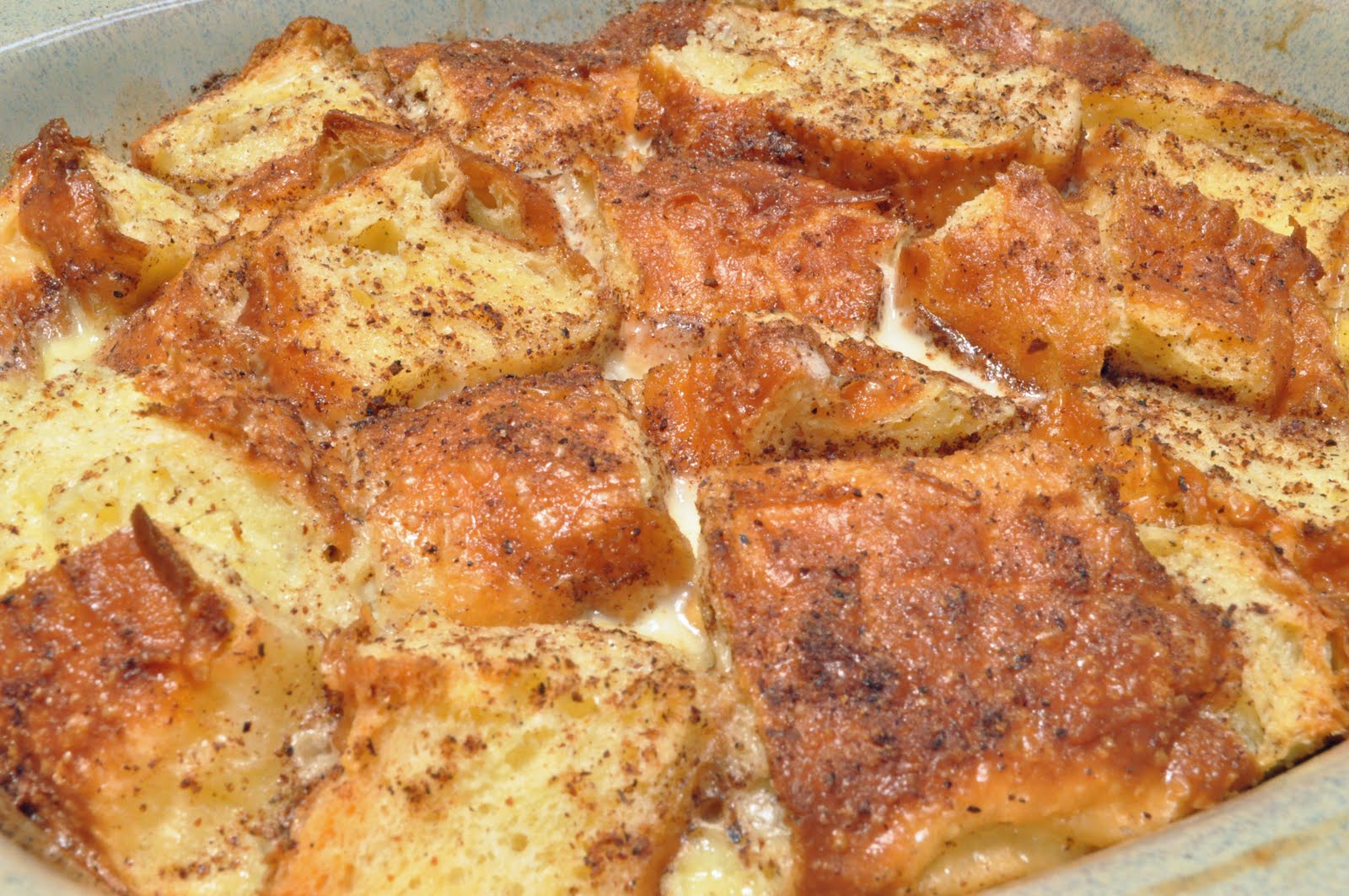 All That's Left Are The Crumbs Malasada Bread Pudding and my 100th