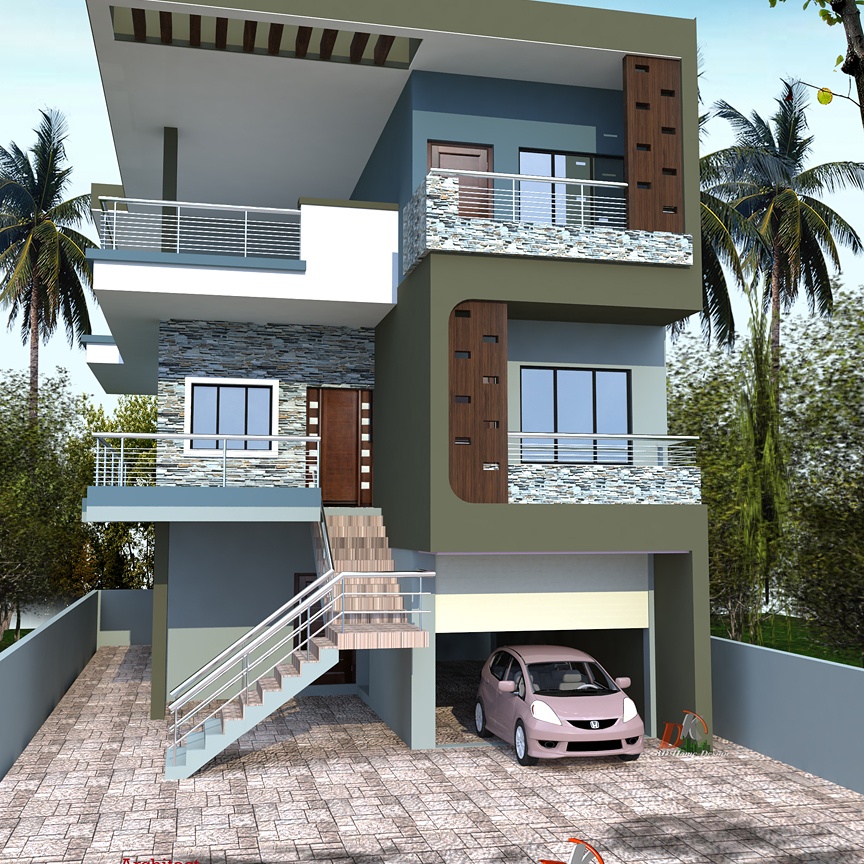 3 story house design