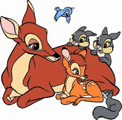 bambi disney clipart simba clip attention pride give babies cliparts friends bambi2 thumper faline flower getdrawings