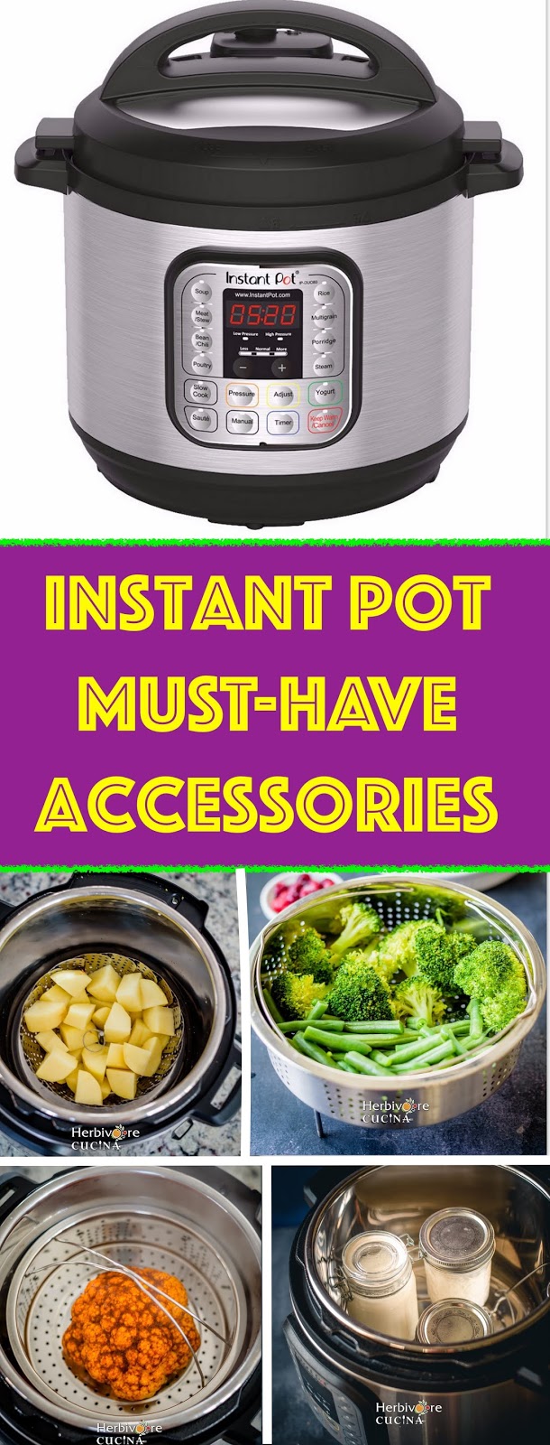 Instant Pot MUSTHAVE Accessories Delicious Recipes