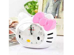 Đánh thức giấc mơ buổi sáng với đồng hồ báo thức Hello Kitty Bao1