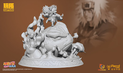 Figuras: Imágenes de Jiraya & Gamakichi Chibi Ver. de "Naruto" - Gantaku Figuras: Imágenes de Jiraya & Gamakichi Chibi Ver. de "Naruto" - Gantaku