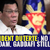 President Duterte: No ISIS if Saddam, Gaddafi still alive