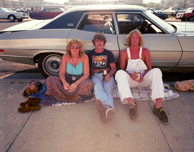 A trio of hooligans, Asbury Park, 1980