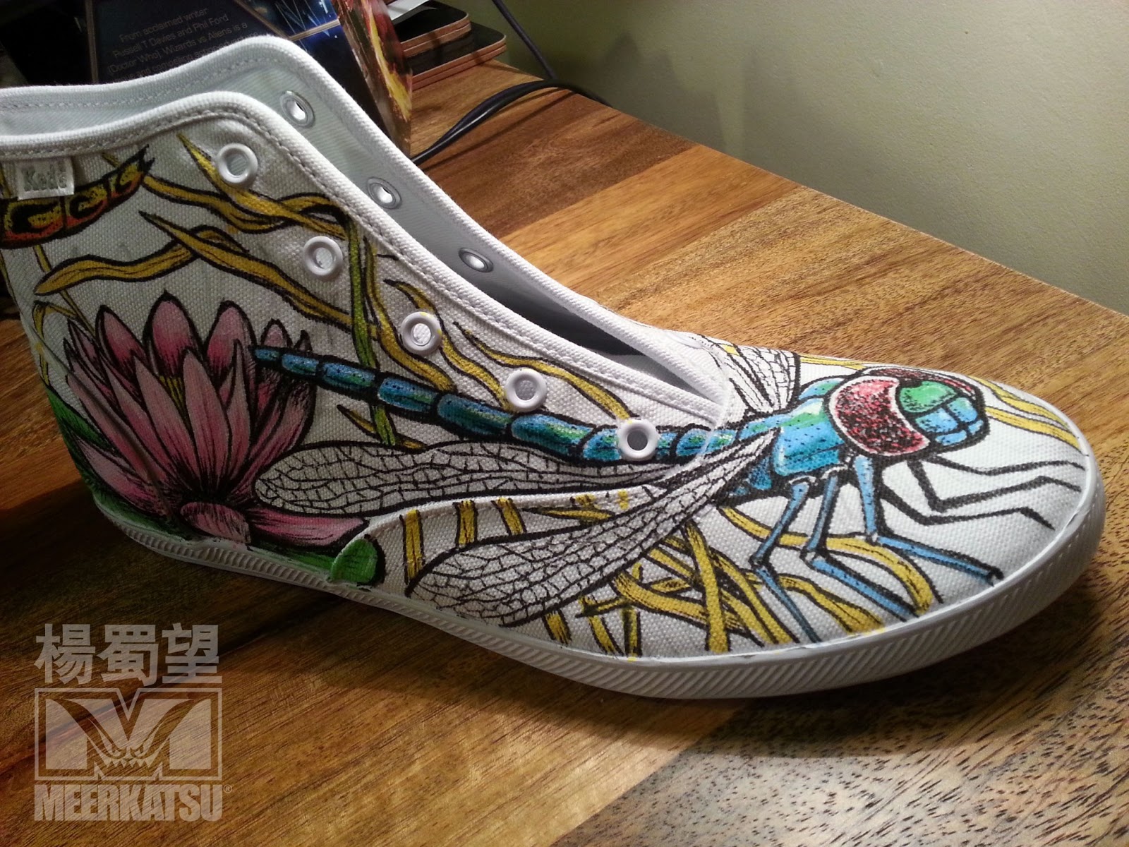 Meerkatsu Art Canvas shoe art