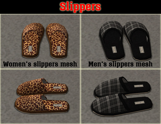 100k visitors gift: women's shoes + slippers | My Sims 2 Clutter Spot