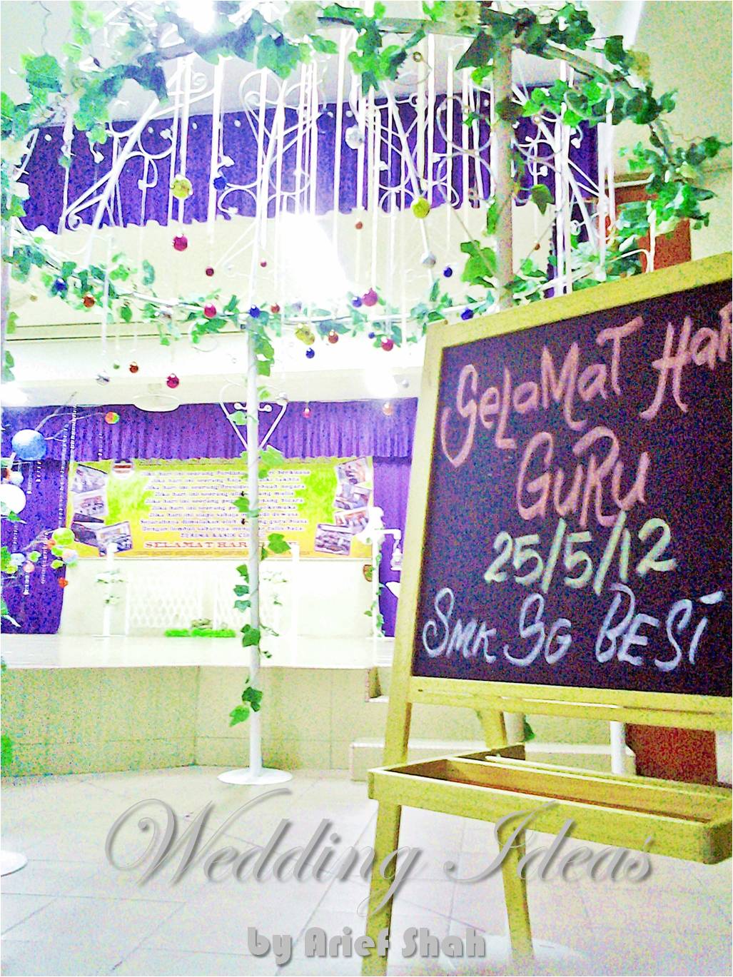 Wedding Ideas Teacher's Day Decoration by Wedding Ideas