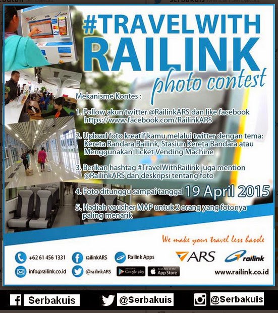Travel With Railink Photo Contest Berhadiah Voucher MAP