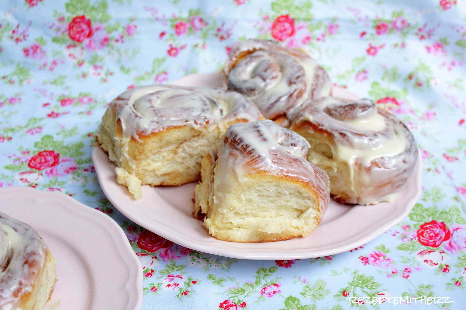 Rezepte mit Herz Amerikanische Cinnamon Rolls