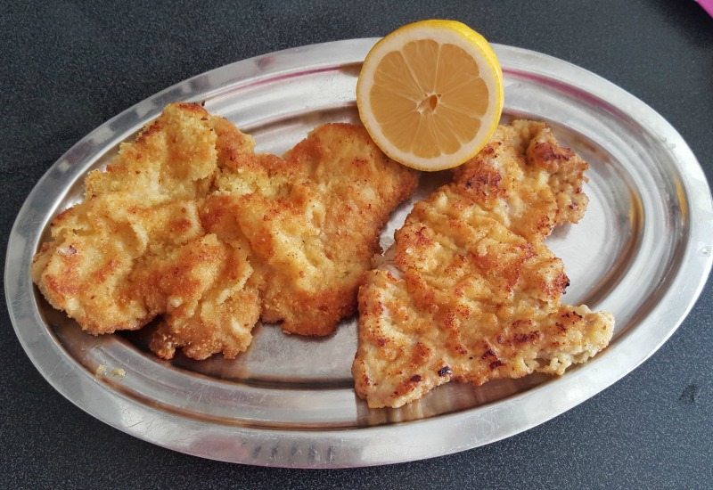La cuisine & Claudine Escalope de Veau à la Milanaise