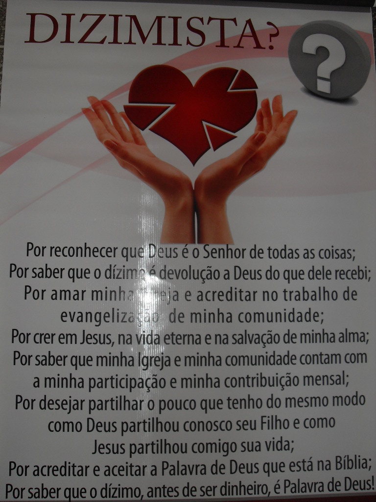 Igreja Católica de Rajada Ambiente da formação do dízimo.
