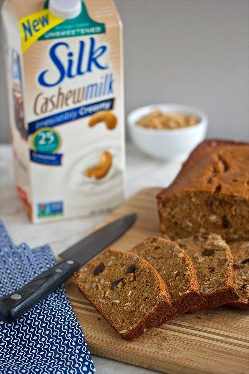 Healthier breakfast granola bread