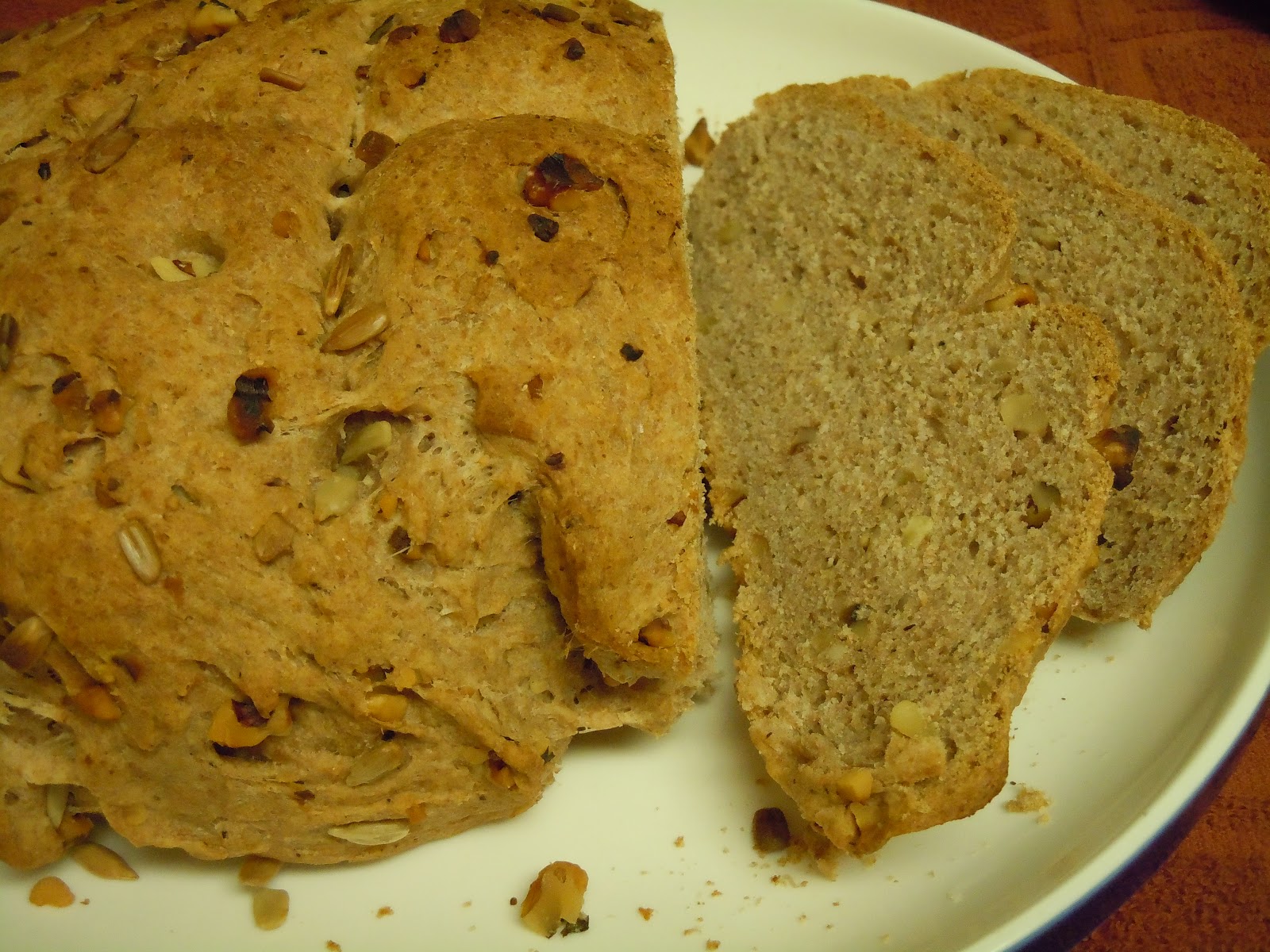 Let's Cook and Be Friends Nutty Whole Wheat Bread