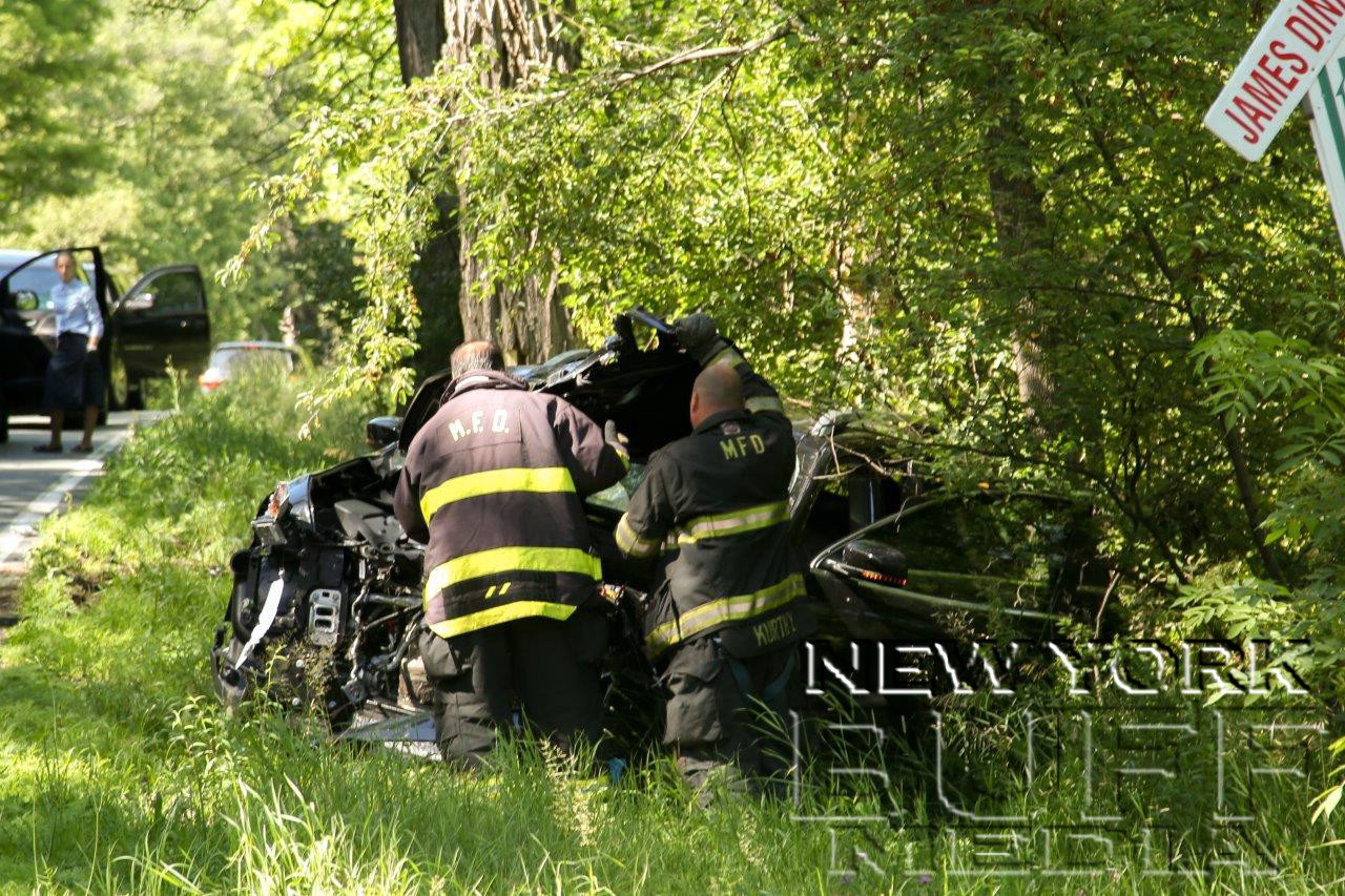 New York Buff Media Two Car Accident On Anawana Lake Rd In Monticello