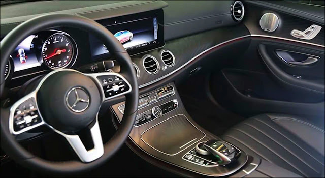 Mercedes E250 2019 sử dụng Hệ thống giải trí hàng đầu của Mercedes