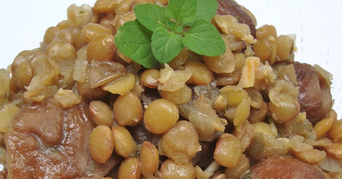 Cooketteria: Lenticulam de Castaneis (Linsen mit Kastanien nach Apicius)