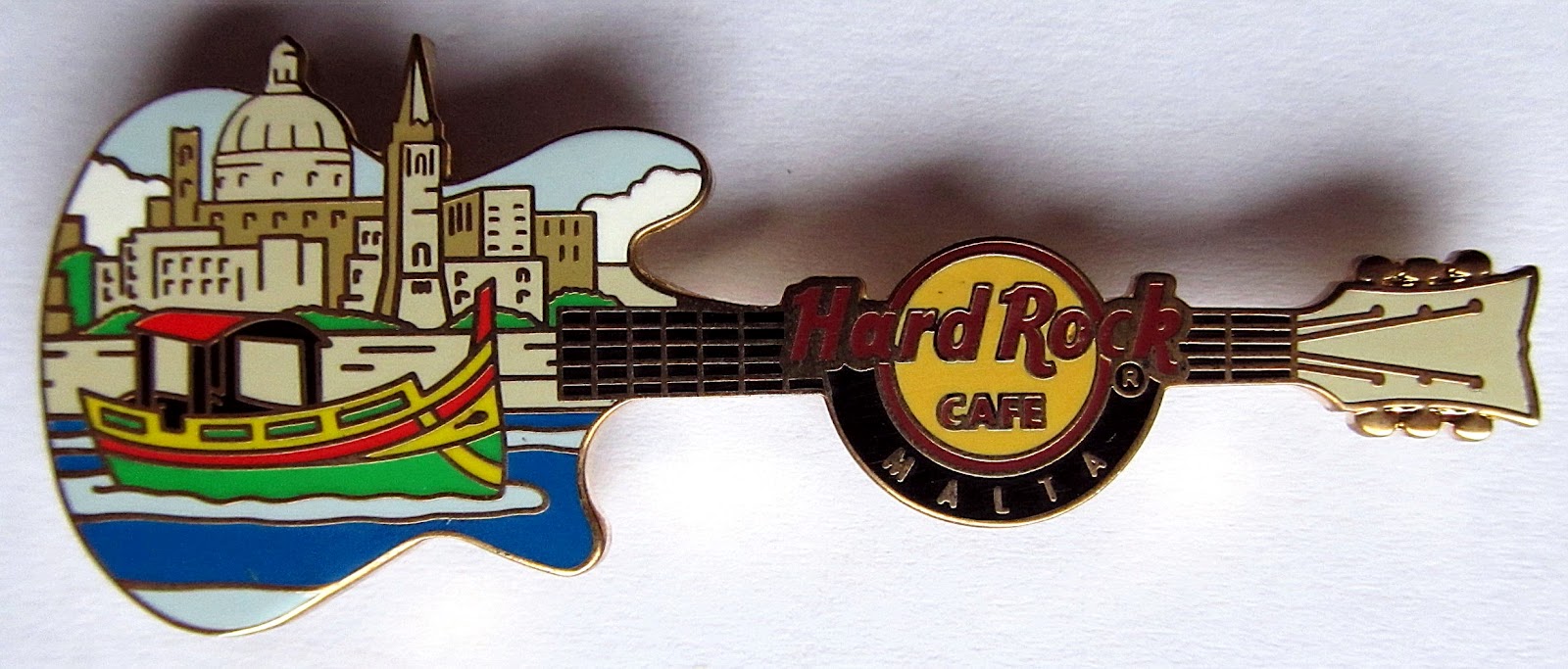 Hard Rock Cafe (HRC) Pins, Guitar Pins and Caps Malta