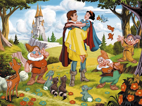 Snow White and Prince Charming Snow White and the Seven Dwarfs 1937 animatedfilmreviews.filminspector.com