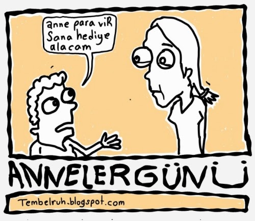anneler günü karikatür ile ilgili görsel sonucu