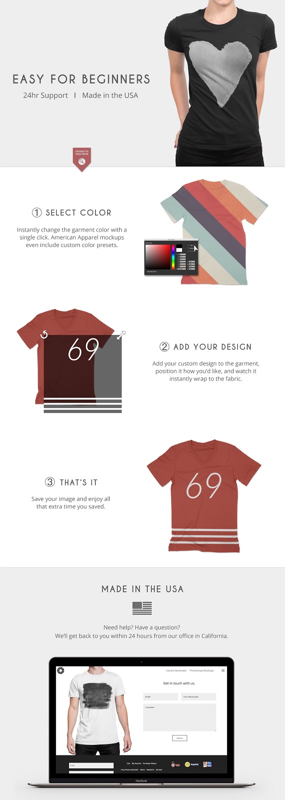 Creative Idea Storefront Apparel Mockups Bundle