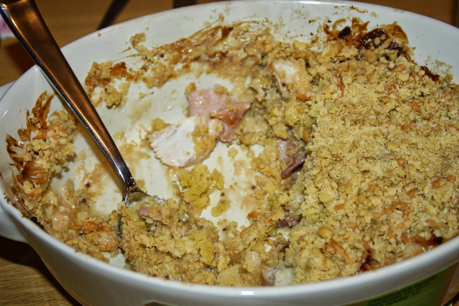 Caroline Makes.... Chicken and Bacon Crumble