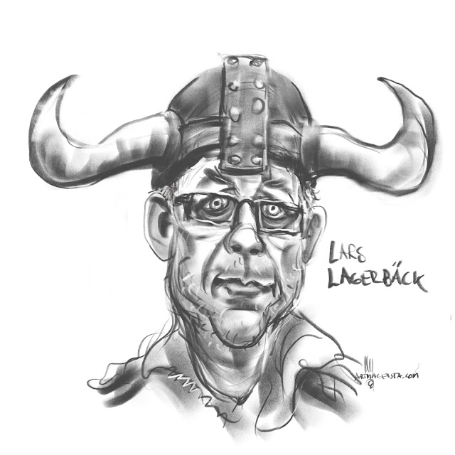 Lars Lagerbäck Kaikatyr av Artmagenta