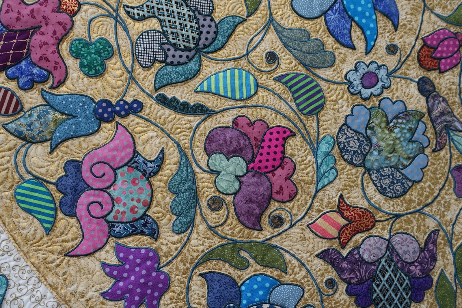 Feather On A Wire More from Malvern, Quilts UK 2017